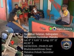 Bhabinkamtibmas Matakus Intensifkan Sambang Warga, Perkuat Kamtibmas Desa