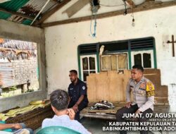 Bhabinkamtibmas Adodo Molu Perkuat Kamtibmas Lewat DDS