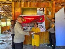 Polsek Tanimbar Selatan Tebar Kepedulian kepada Warga