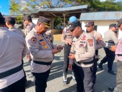 Razia Ponsel Anggota, Wakapolres Tanimbar Tegaskan Sanksi Berat Judol