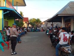 Polsek Wermaktian Kawal Tradisi Adat Lima Satu Seira