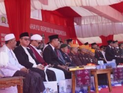 Lapas Narkotika Karang Intan Hadiri Upacara HUT ke-81 RI di RTH Ratu Zalecha Martapura