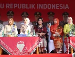 Lapas Narkotika Karang Intan Ikuti Upacara Penurunan Bendera HUT ke-81 RI di Martapura