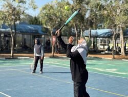 Lapas Narkotika Karang Intan Gelar Olahraga Tenis, Pegawai Perkuat Kebugaran dan Kebersamaan