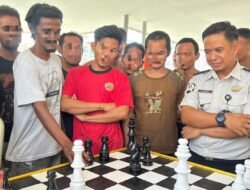 Lapas Narkotika Karang Intan Dorong Kegiatan Positif Warga Binaan melalui Permainan Catur