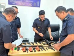 Lapas Narkotika Karang Intan Pastikan Senjata Api dan Amunisi Terawat serta Layak Fungsi