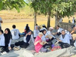 Lapas Narkotika Karang Intan Borong Produk UMKM saat Jalan Santai Bersama Pegawai
