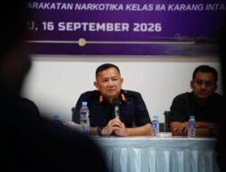 Lapas Narkotika Karang Intan Perkuat Keamanan dan Ketertiban melalui Rapat Pengamanan