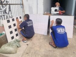 Warga Binaan Lapas Narkotika Karang Intan Tekuni Keterampilan Meubeler dan Manufaktur