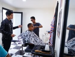 Lapas Narkotika Karang Intan Bekali Warga Binaan Keterampilan Memangkas Rambut melalui Barbershop Laskarin