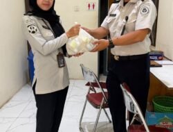 Dukung Pengamanan Malam, Lapas Narkotika Karang Intan Bagikan Minuman Energi dan Madu