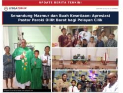 Meniti Jalan Iman di Altar Hati Kudus Yesus: Kisah Tiga Tunas Muda dari Olilit Barat