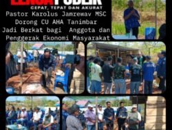 Ketua Pengurus CU AHA se-Maluku, Pastor Karolus Jamrewav MSC: Kantor Baru di Tanimbar Adalah Hadiah Istimewa dari Tuhan