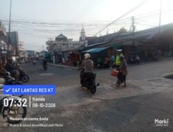 Polres Kepulauan Tanimbar Intensifkan Pengaturan Lalu Lintas Pagi Hari