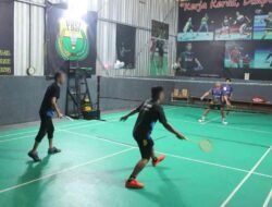 Lapas Banjarmasin Manfaatkan Olahraga Bulu Tangkis untuk Bangun Sportivitas Warga Binaan