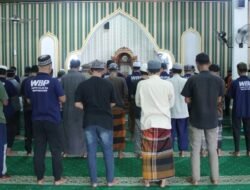 Lapas Banjarmasin Perkuat Pembinaan Keagamaan melalui Salat Dhuha di Masjid Baabut Taqwa