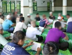 Warga Binaan Lapas Banjarmasin Rutin Baca Salawat, Doa, dan Wirid melalui Dalail