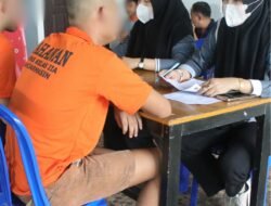 Pastikan Kondisi Kesehatan Tahanan Baru, Lapas Banjarmasin Gelar Pemeriksaan BAP