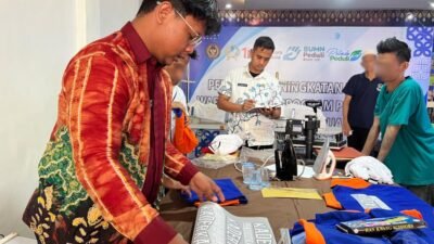Produksi Kaos Sablon di Lapas Banjarmasin Dukung Aktivitas Kader Pendidikan Warga Binaan