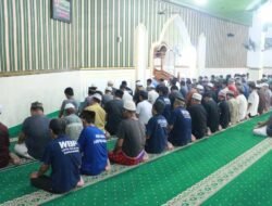 Lapas Banjarmasin Perkuat Pembinaan Rohani Warga Binaan melalui Salat Duha Pagi