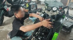 Warga Binaan Lapas Banjarmasin Praktik Servis CVT Motor Matic dan Kelistrikan Motor Sport