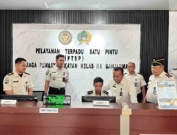 Lapas Banjarmasin Perkuat Pelayanan PTSP bagi Keluarga Warga Binaan