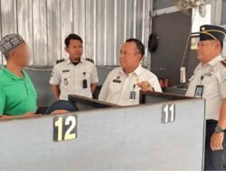 Iwan Santoso Tinjau Wartelsuspas Lapas Banjarmasin, Tekankan Kejelasan Biaya dan Pengawasan